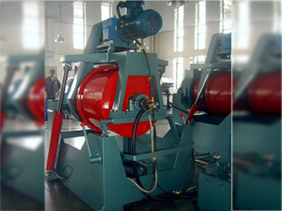 Tilting ball mill